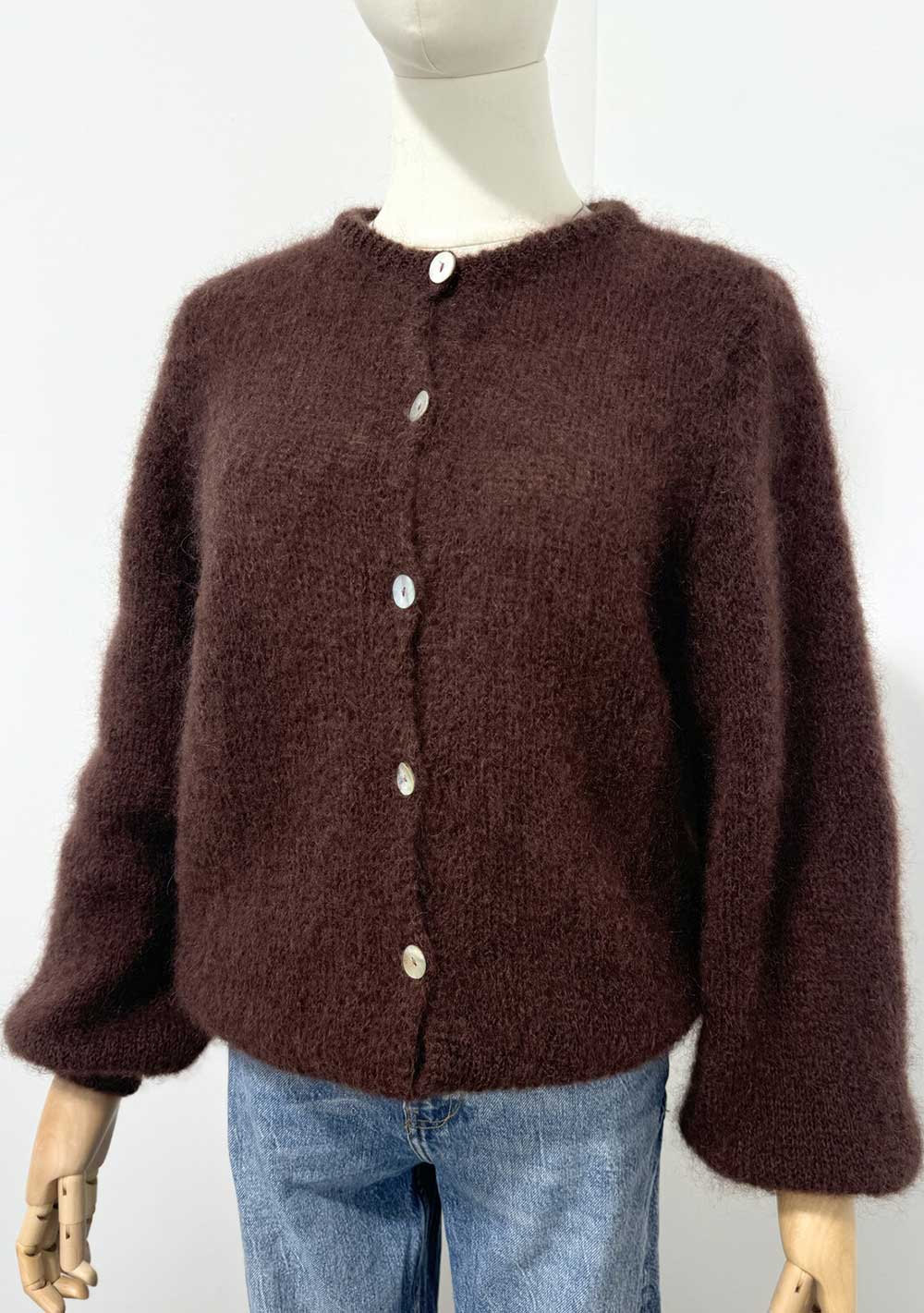 ♡  Cardigan aus Mohair