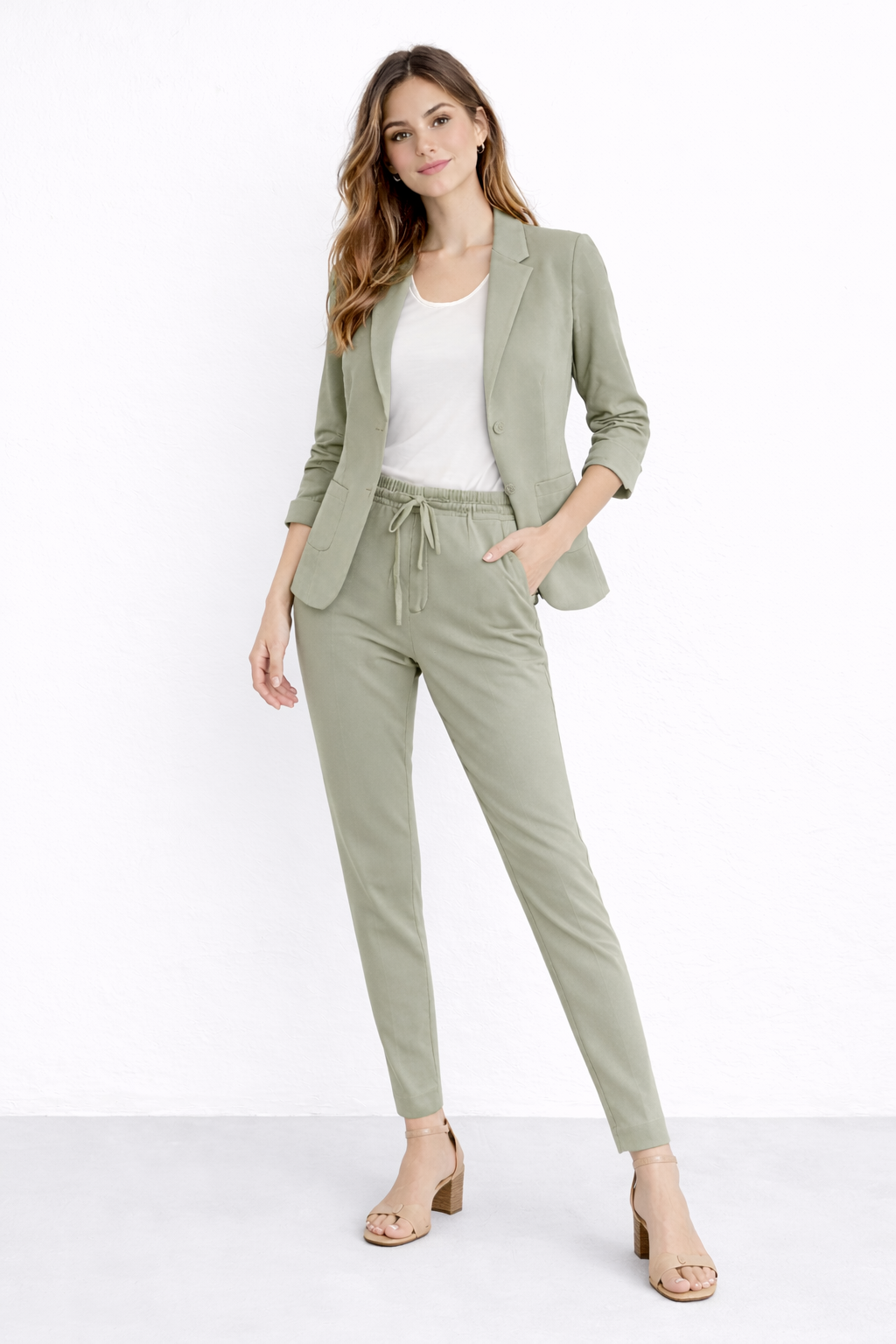 ♡ Stretch Chino schmales Bein