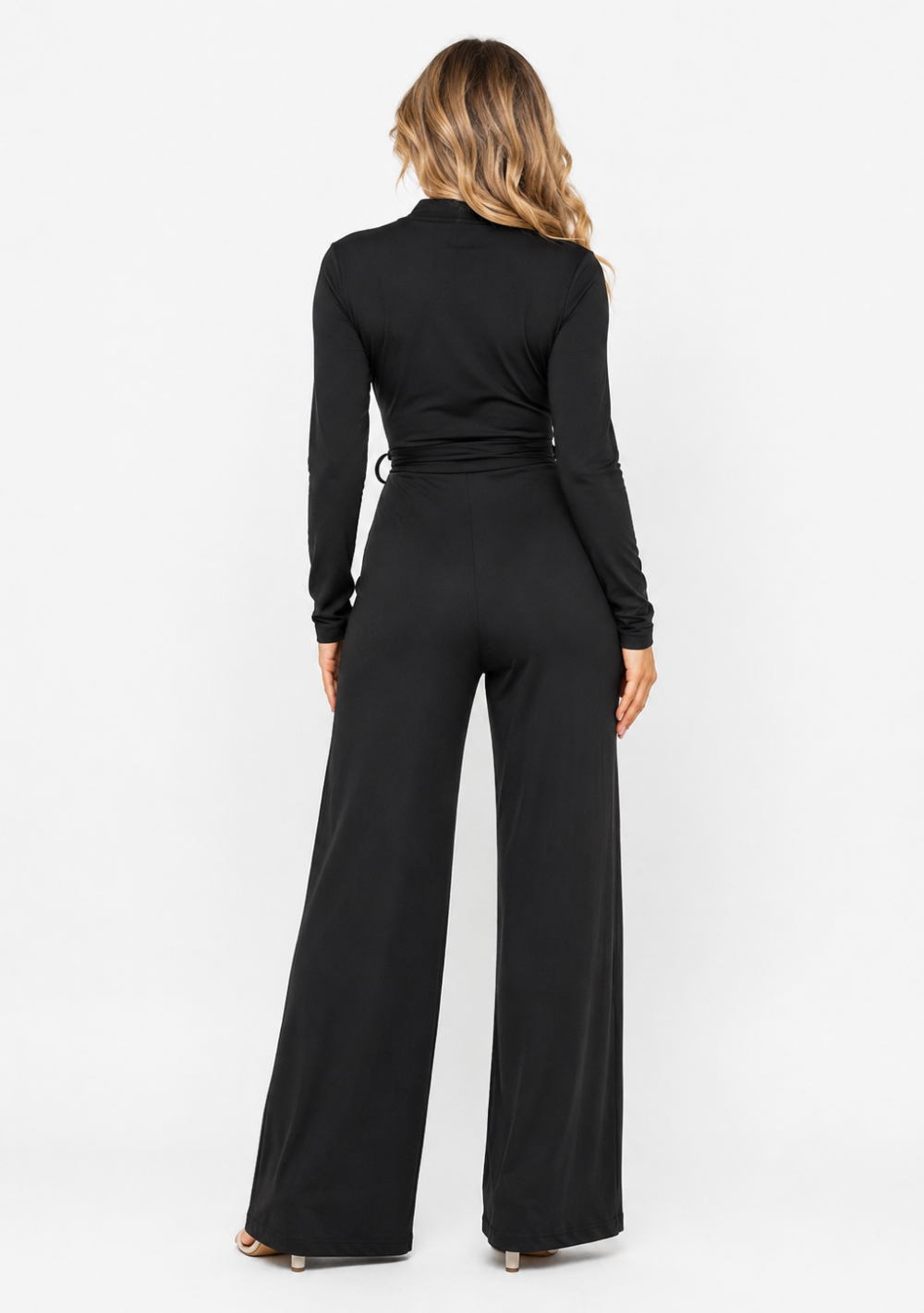 ♡ Jumpsuit V-Neck Langarm
