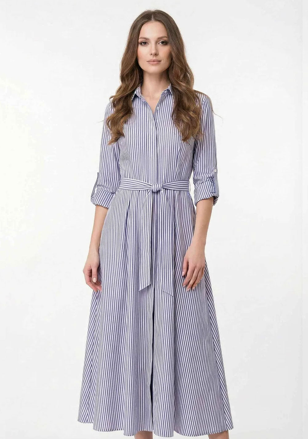 ♡ Maxikleid, Gestreift