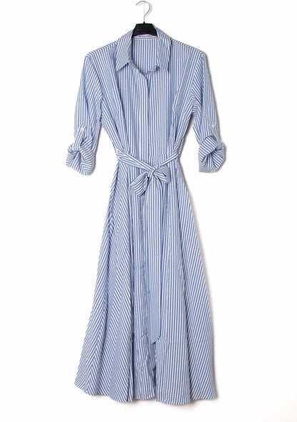 ♡ Maxikleid, Gestreift