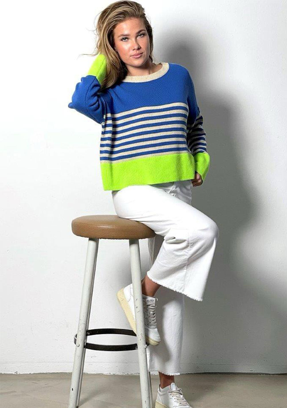 ♡ Pullover gestreift, Colorblocking