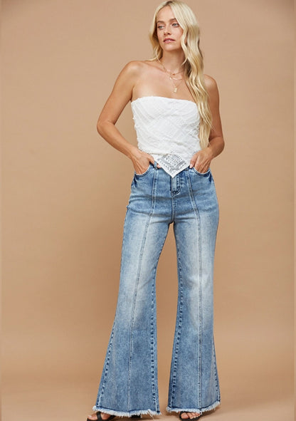 ♡ Boho Häkelspitzen-Top