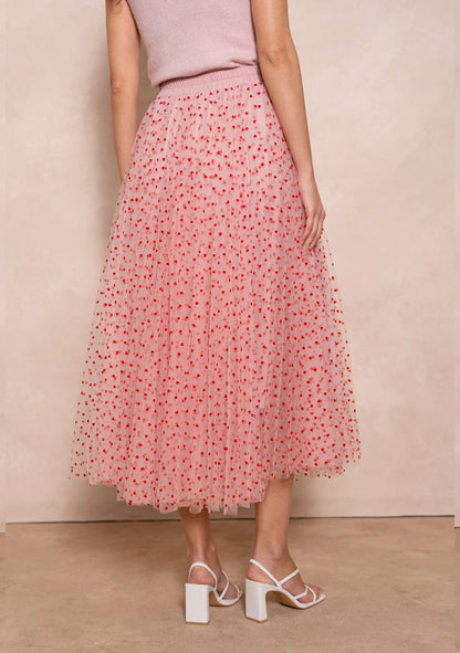 ♡ Tüllrock mit Herzen