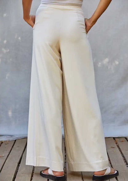 ♡ Hose mit extra weitem Bein und Kellerfalte