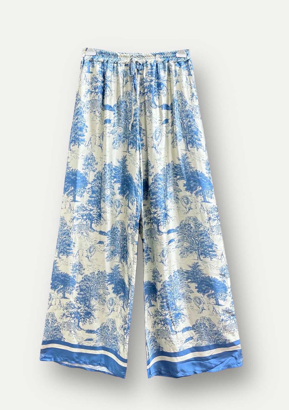 ♡ Hose mit Toile de Jouy Print