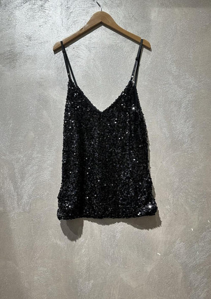 ♡  Pailletten Top