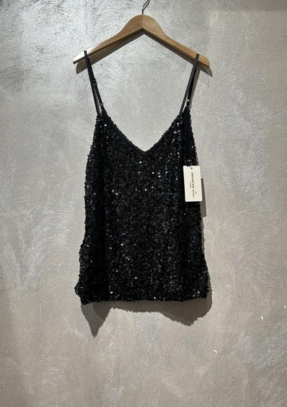♡  Pailletten Top