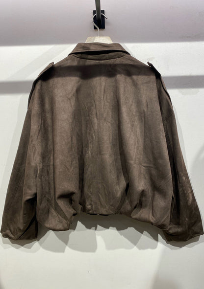 ♡ Wildlederimitat Blouson