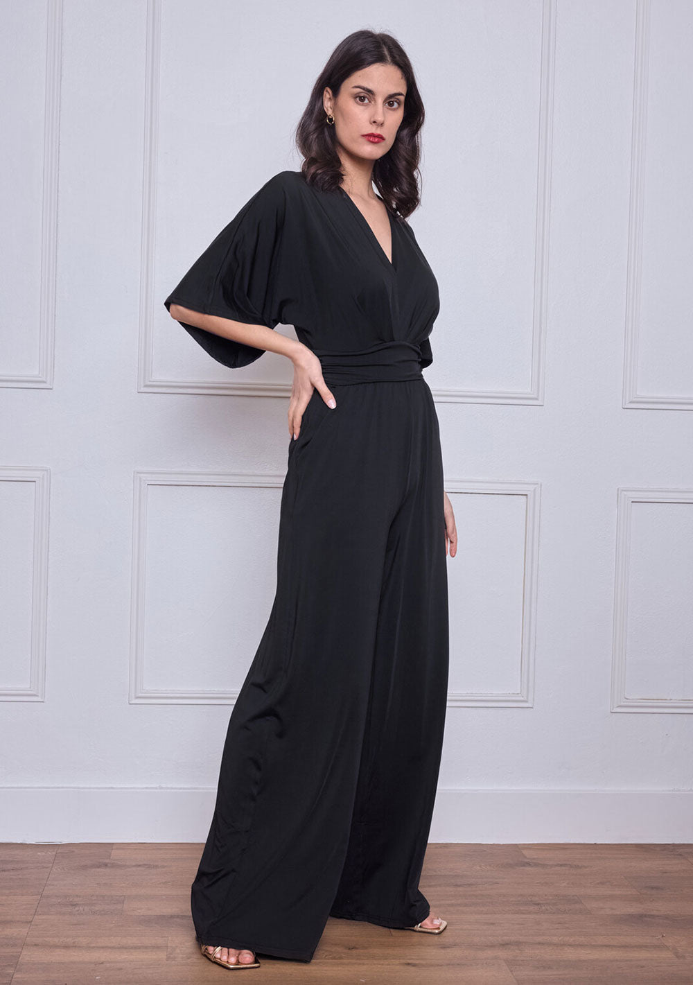 ♡ Halbarm Jumpsuit