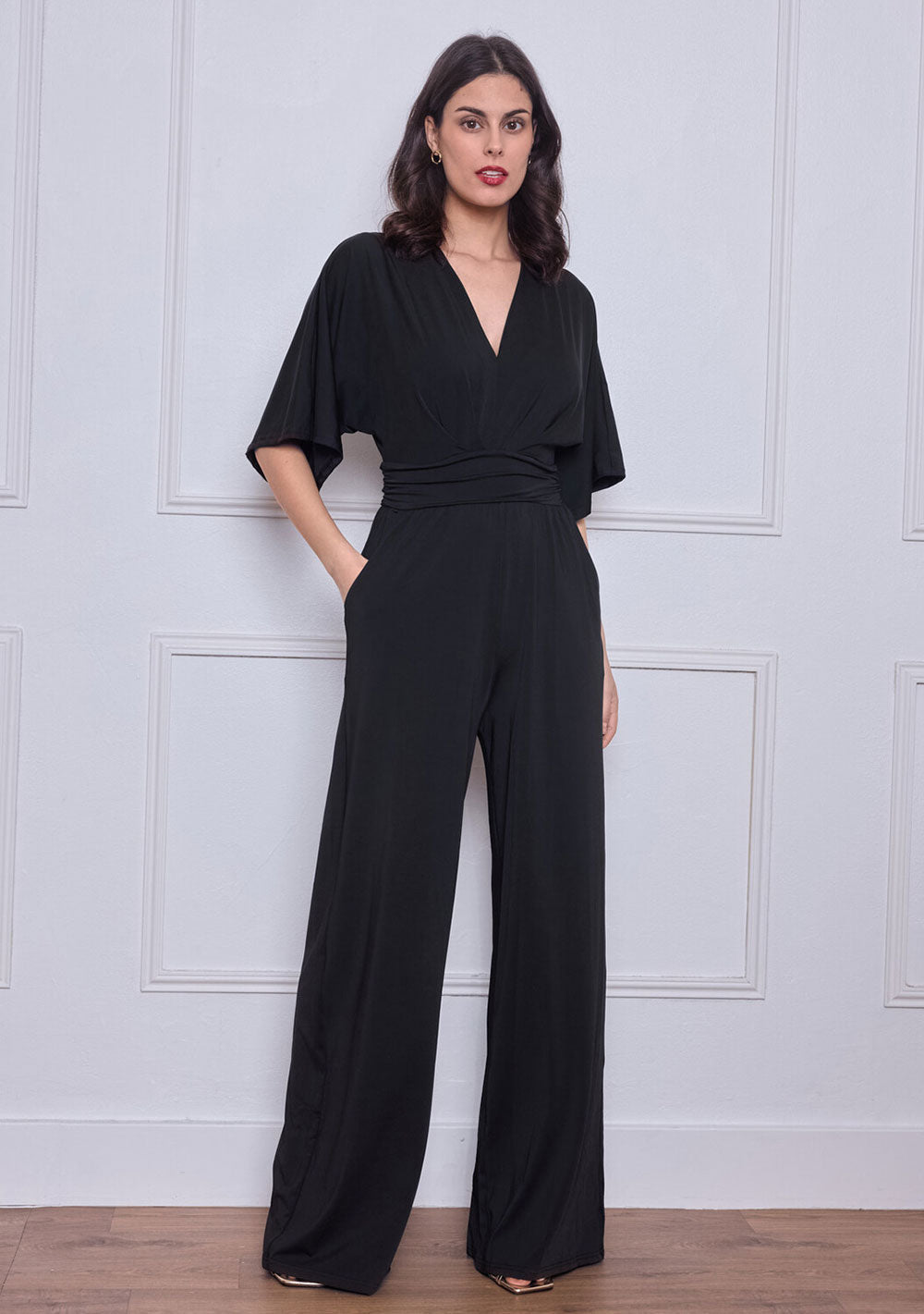 ♡ Halbarm Jumpsuit