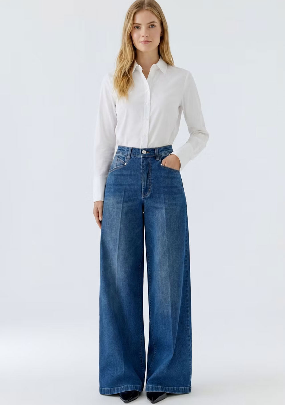 ♡ High Waist Jeanshose