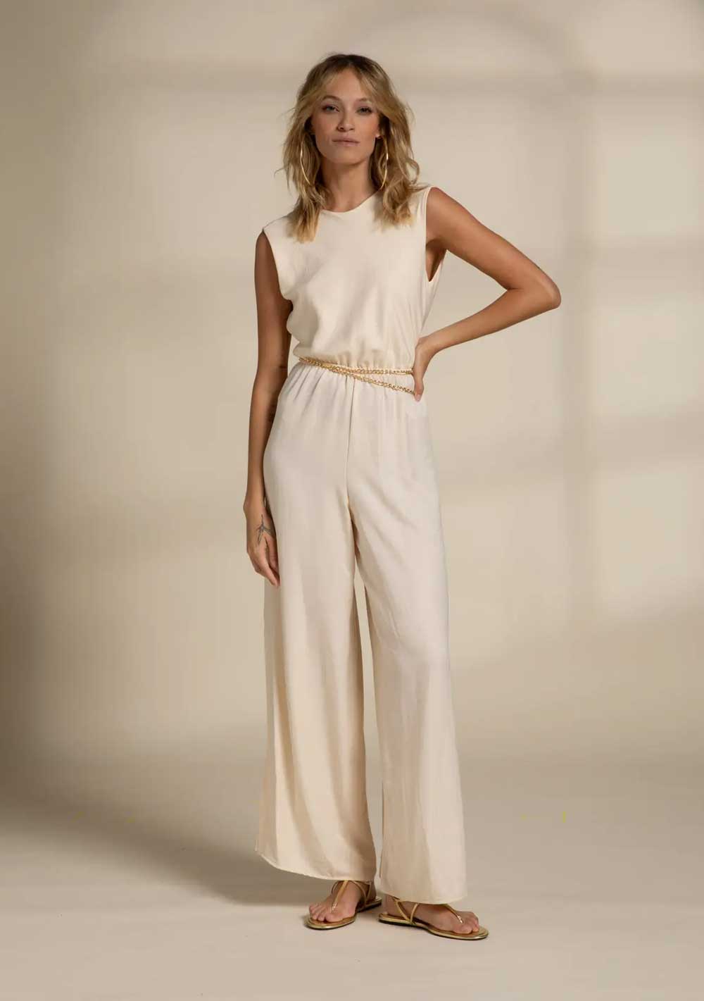 ♡ Jumpsuit mit Beinschlitz