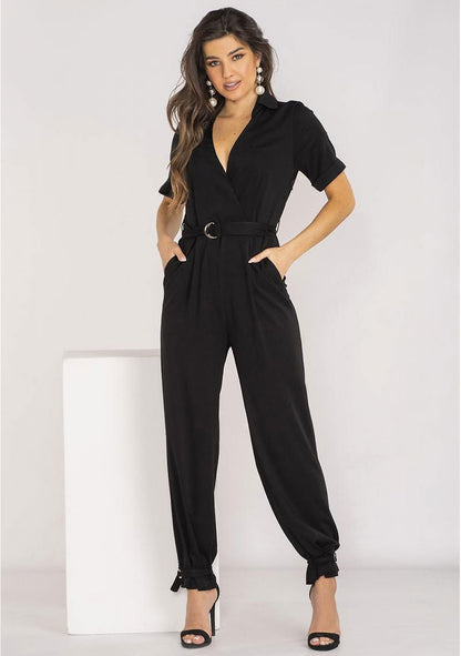 ♡ Jumpsuit mit Gürtel