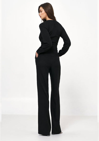 ♡Jumpsuit Langarm Knöpfe