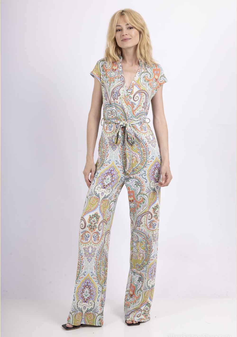 ♡ Jumpsuit mit Paisleyprint