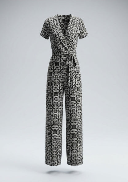 ♡ Jumpsuit mit Muster