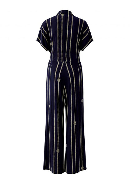 ♡ Jumpsuit Tau mit passendem Stoffgürtel