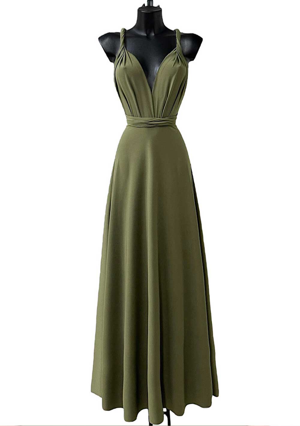 ♡ Maxikleid mit variablen Bändern