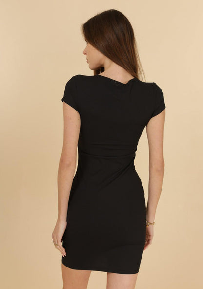 ♡ Jersey-Kleid mit kurzem Arm