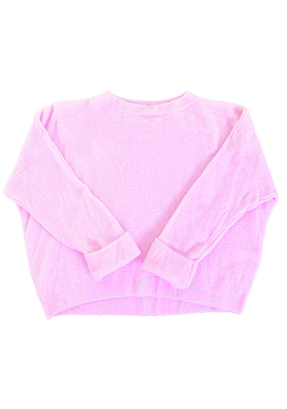 ♡ Strickpullover mit Krempelarm