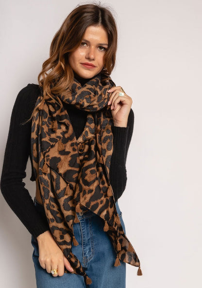 ♡ Leoparden Schal