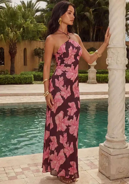 ♡ Figurbetontes Maxikleid