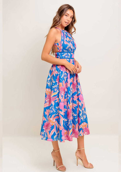 ♡ Midikleid mit Neckholder