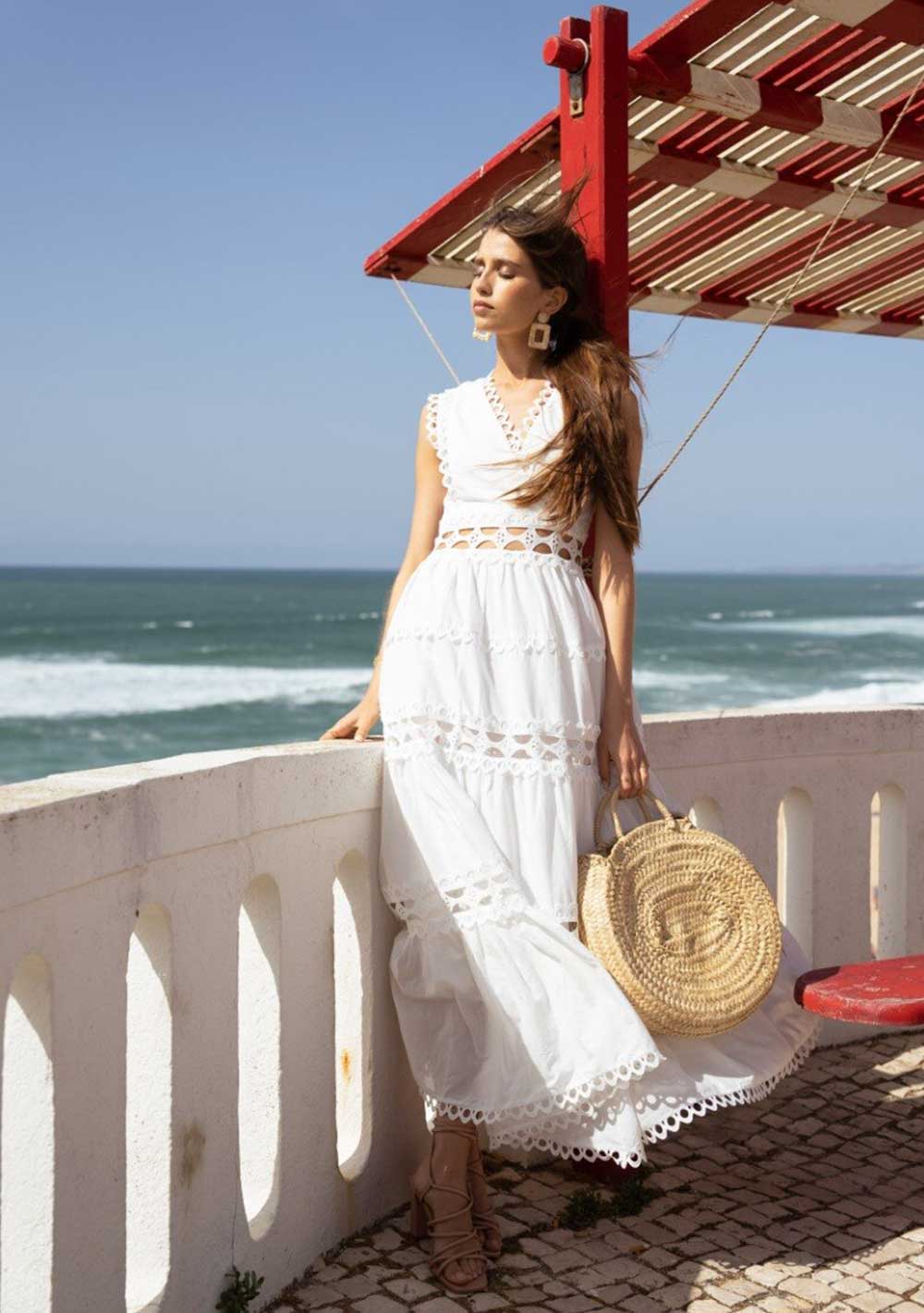 ♡ Midikleid mit Cut-Outs