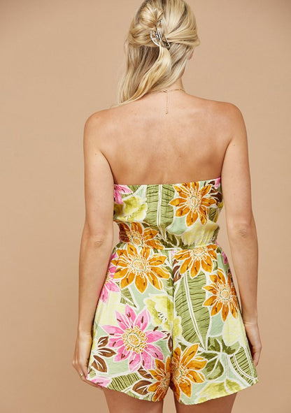 ♡ Playsuit mit Blütenprint