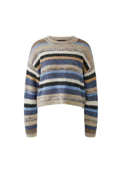 ♡ Pullover Materialmix