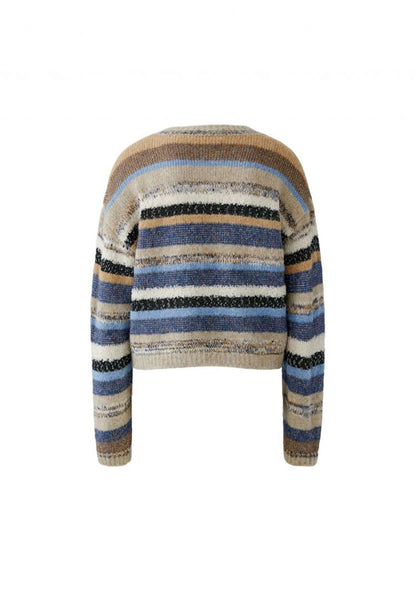 ♡ Pullover Materialmix