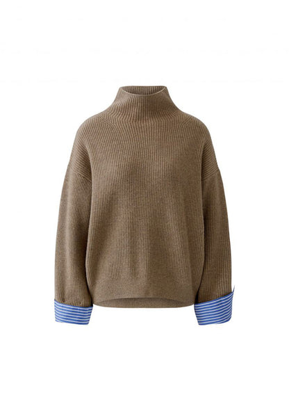 ♡ Pullover mit Blusenmanschetten