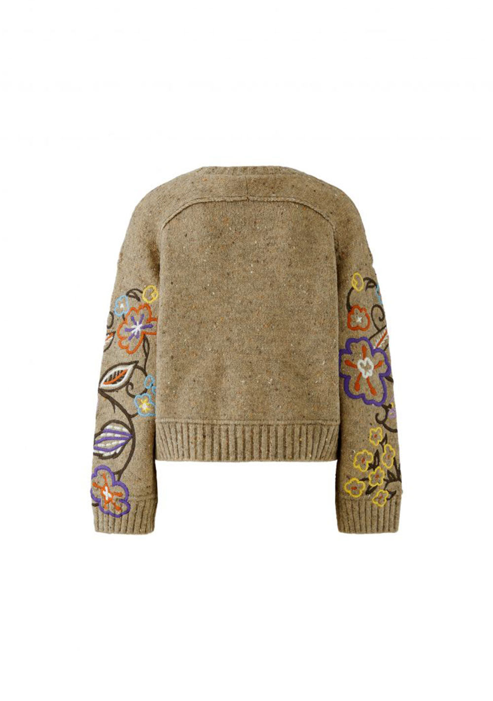 ♡ Strickpullover mit Stickereien