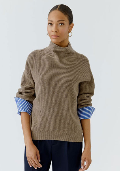 ♡ Pullover mit Blusenmanschetten