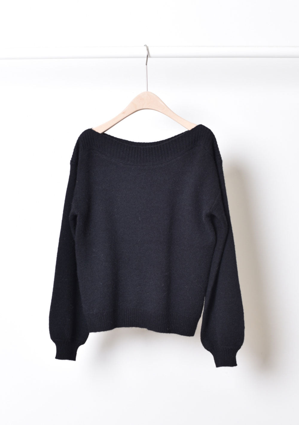 ♡  Pullover mit U-Boot Ausschnitt