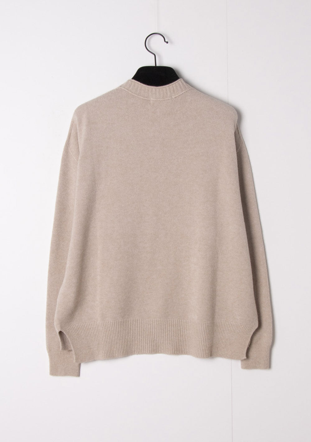 ♡  Nahtloser Pullover mit V-Ausschnitt