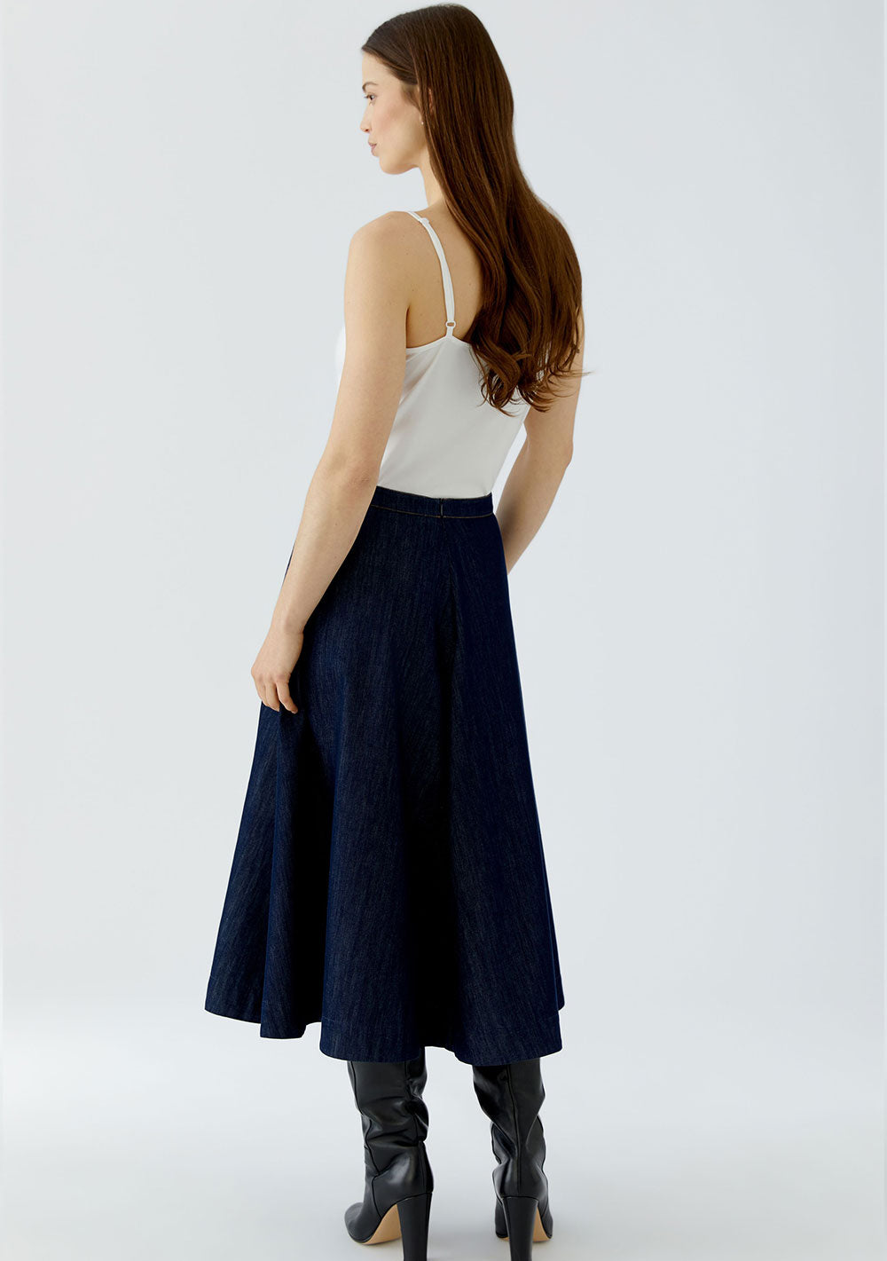 ♡ Denim A-Linien Rock