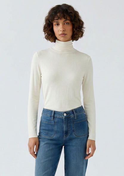 ♡ Basic Shirt mit Rollkragen
