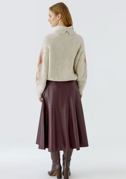 ♡ Pullover mit Rautenmuster