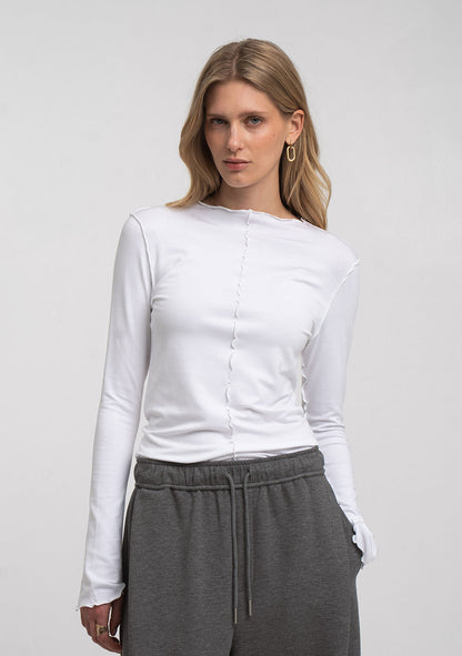 ♡ Basic Shirt mit Naht