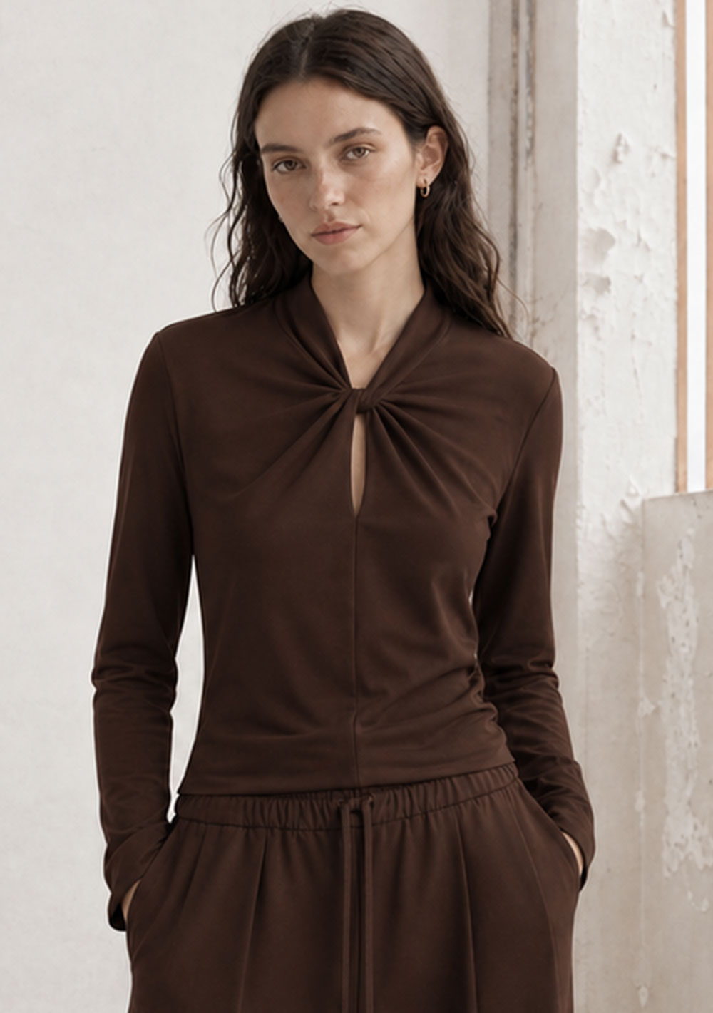 ♡ Langarm Shirt aus Technical Jersey
