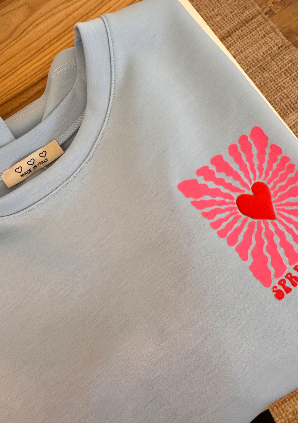 ♡ Oversize T-Shirt, halber Arm mit versch. Sprüchen