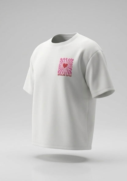 ♡ Oversize T-Shirt, halber Arm mit versch. Sprüchen