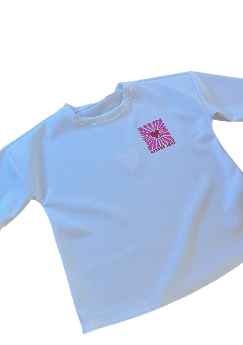 ♡ Oversize T-Shirt, halber Arm mit versch. Sprüchen