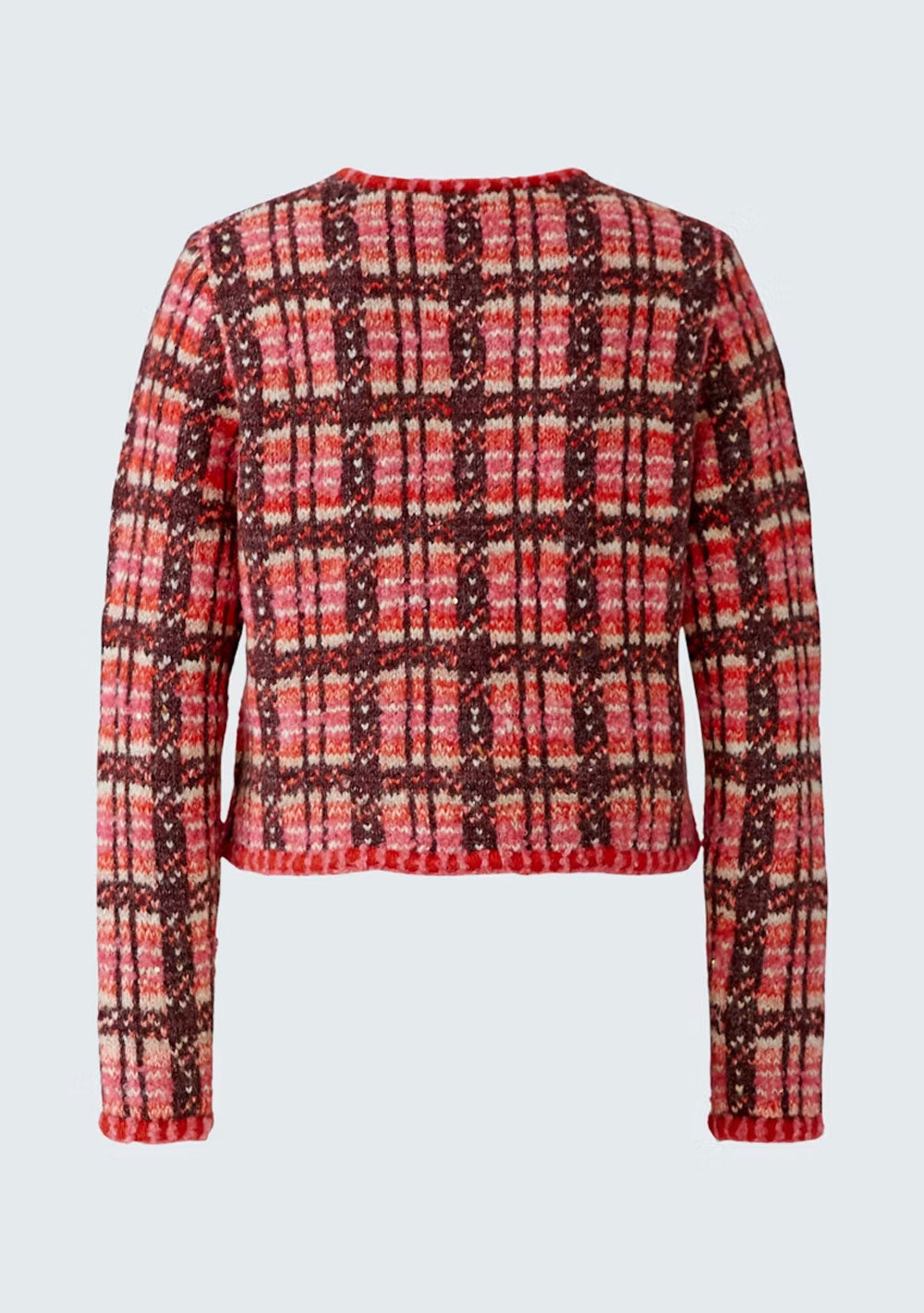 ♡ Strickjacke, Karo