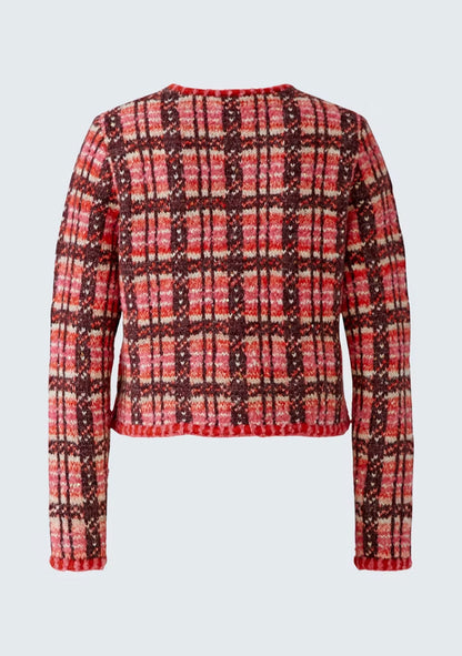 ♡ Strickjacke, Karo