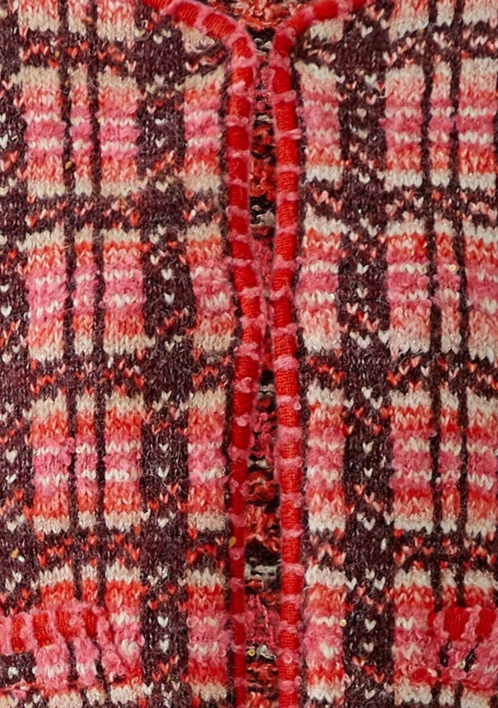 ♡ Strickjacke, Karo