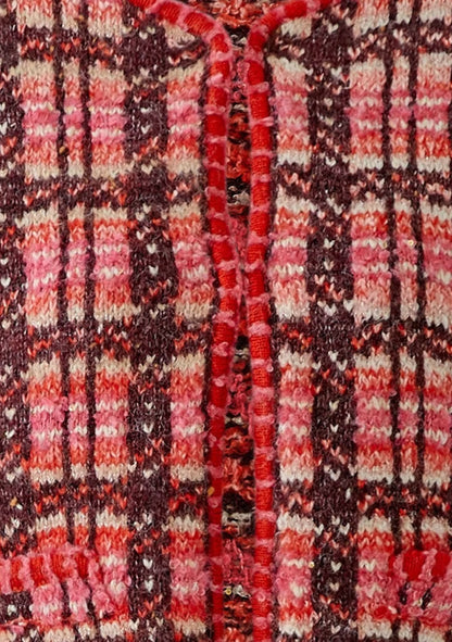 ♡ Strickjacke, Karo
