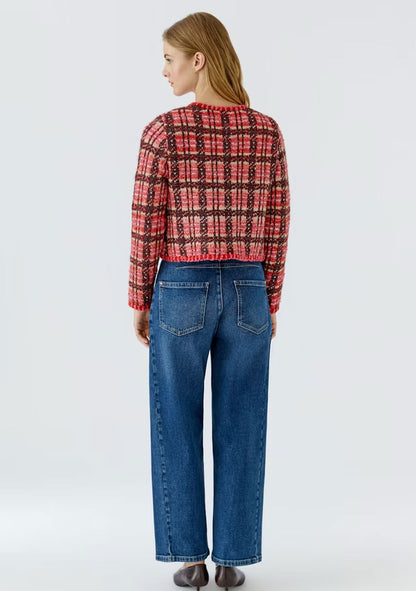 ♡ Strickjacke, Karo